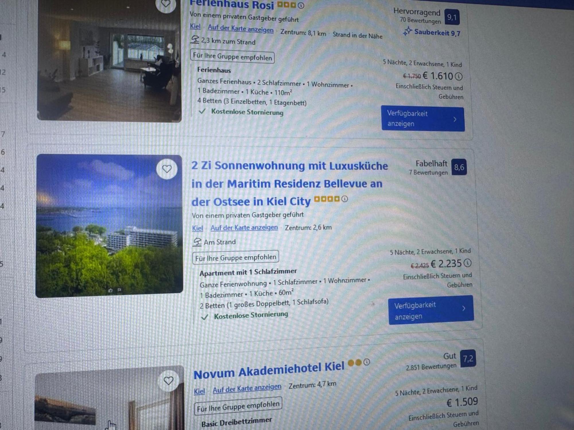 2 Zi Sonnenwohnung Mit Luxuskueche In Der Maritim Residenz Bellevue An Der Ostsee In Kiel City Eksteriør billede